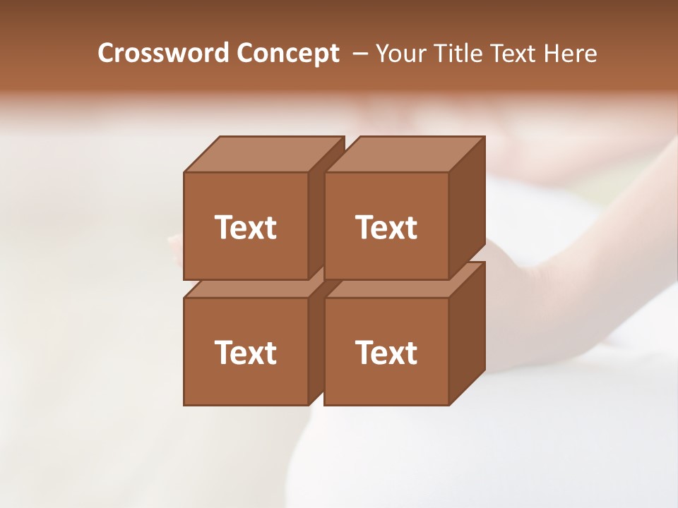 Peaceful Woman Female PowerPoint Template