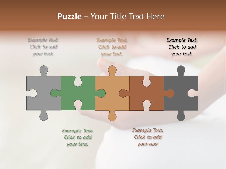 Peaceful Woman Female PowerPoint Template