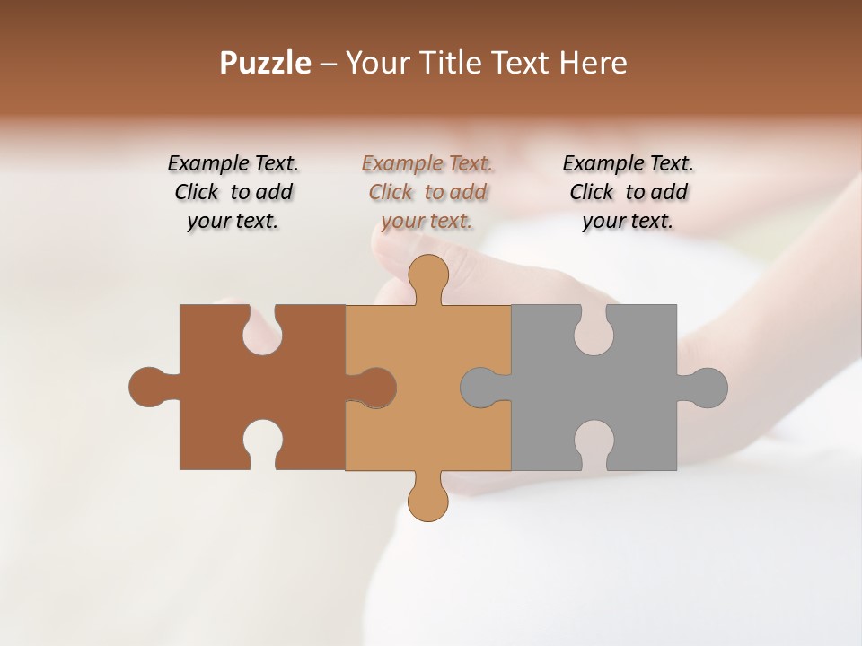 Peaceful Woman Female PowerPoint Template