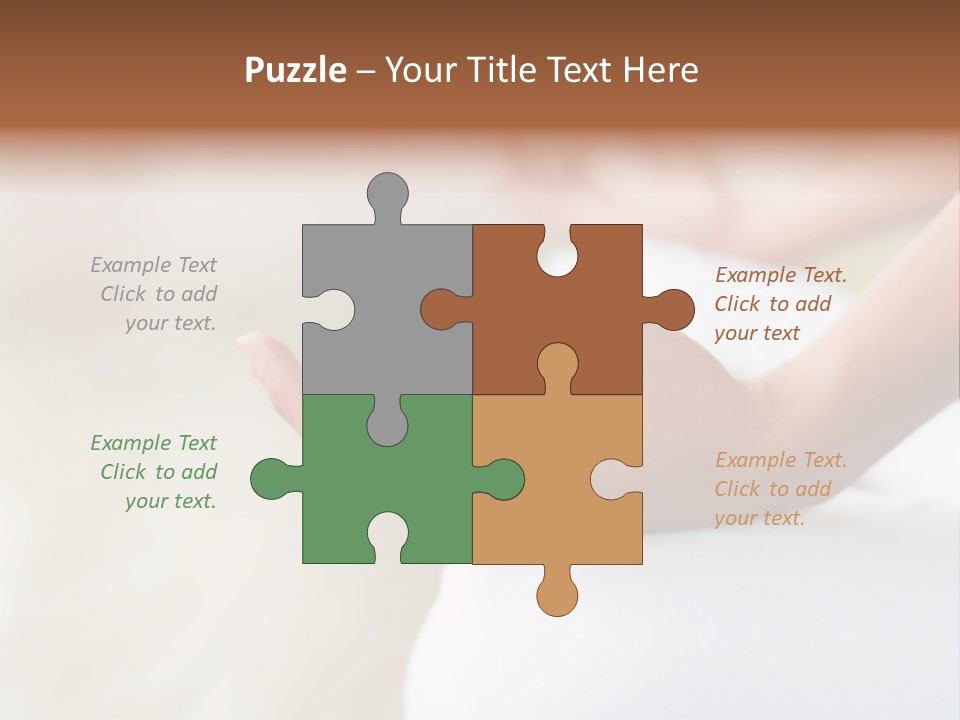 Peaceful Woman Female PowerPoint Template