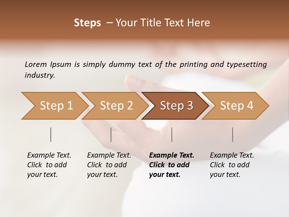 Peaceful Woman Female PowerPoint Template