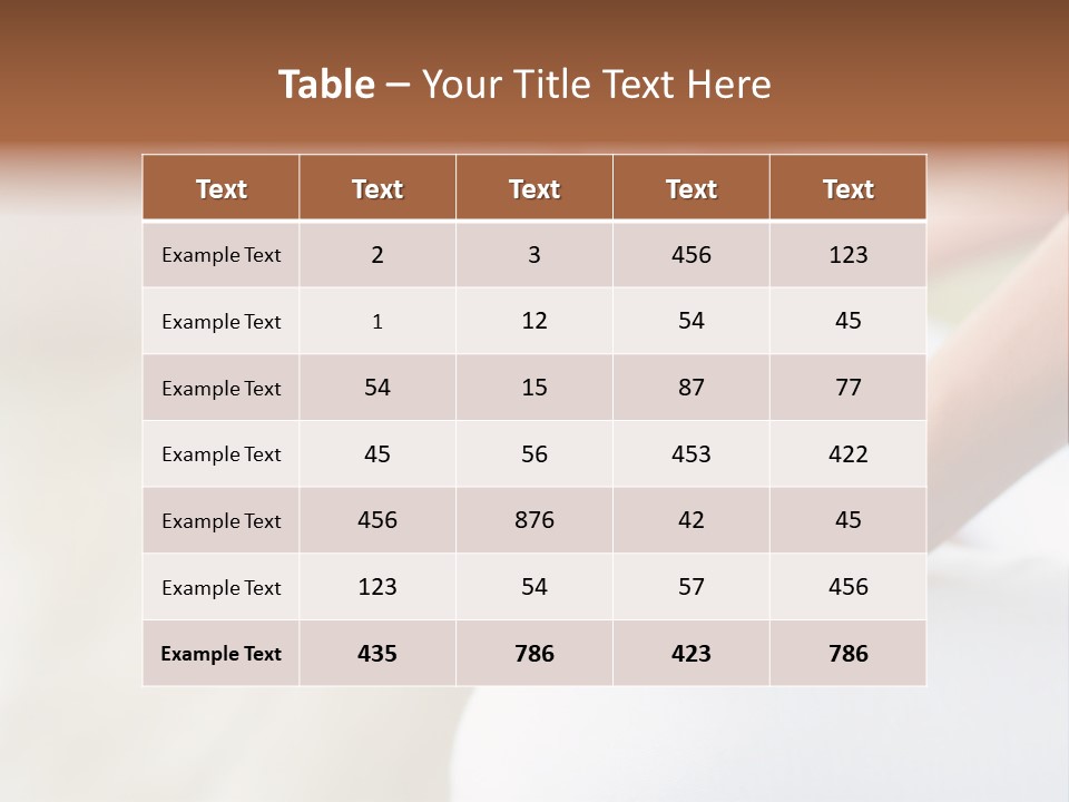 Peaceful Woman Female PowerPoint Template