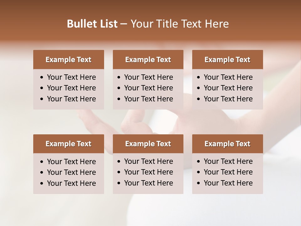 Peaceful Woman Female PowerPoint Template