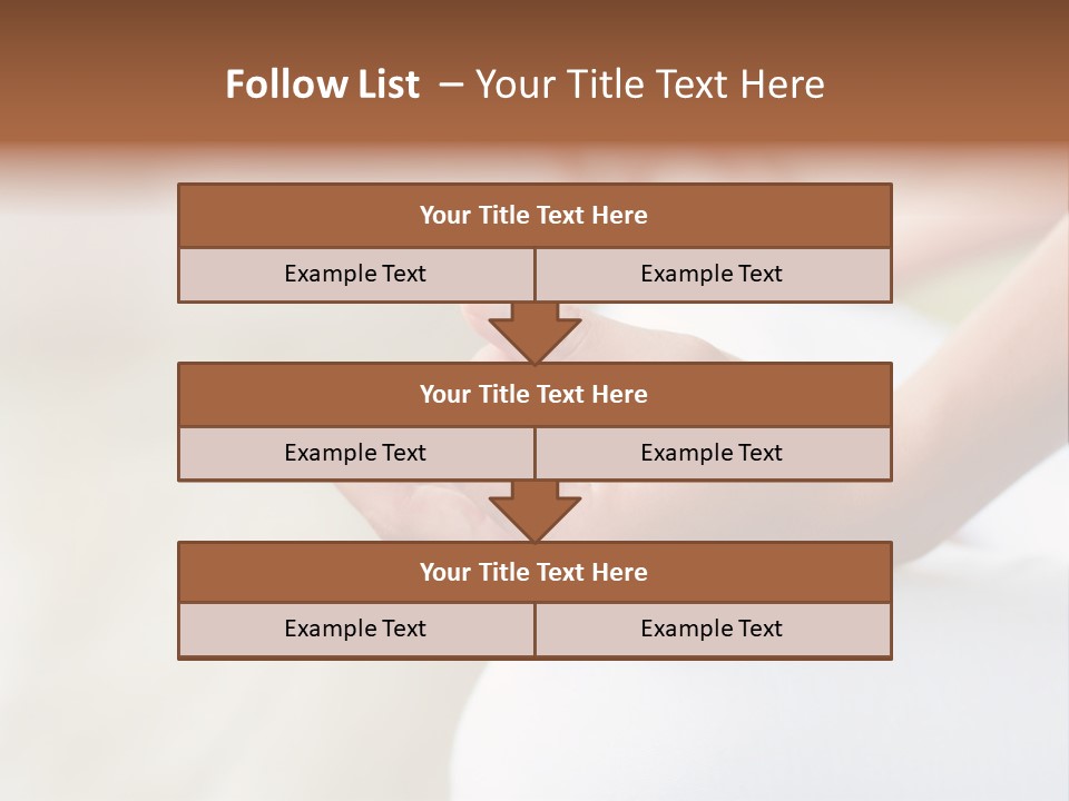 Peaceful Woman Female PowerPoint Template