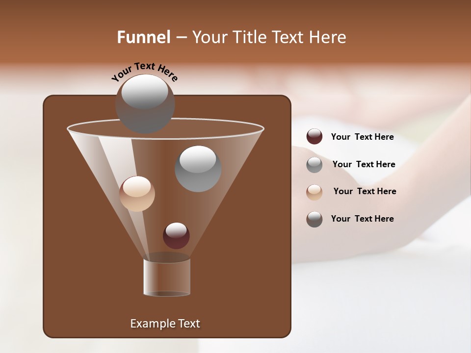 Peaceful Woman Female PowerPoint Template