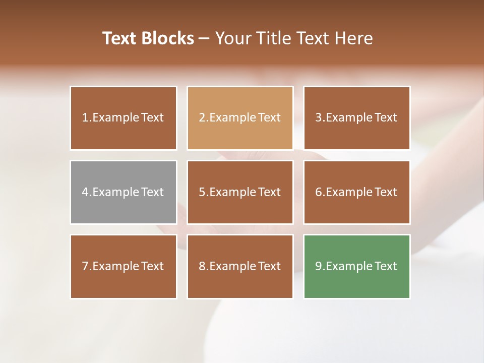 Peaceful Woman Female PowerPoint Template