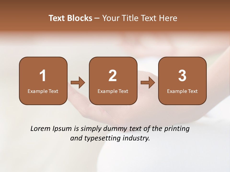 Peaceful Woman Female PowerPoint Template