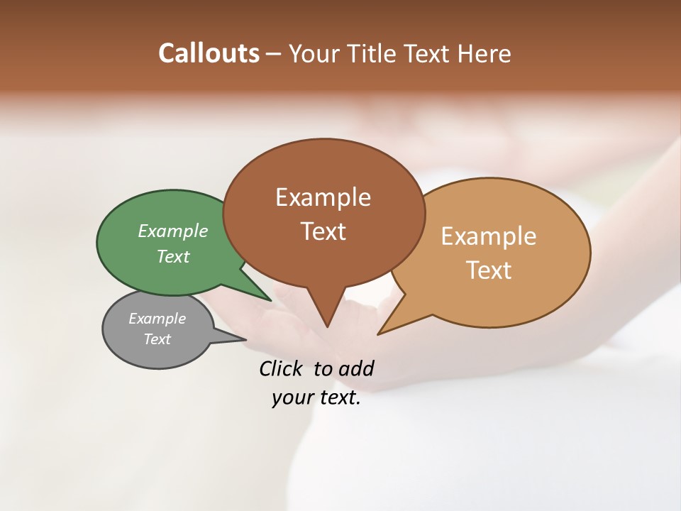 Peaceful Woman Female PowerPoint Template