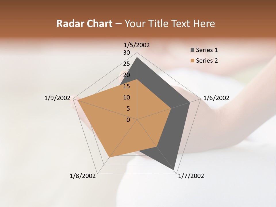 Peaceful Woman Female PowerPoint Template