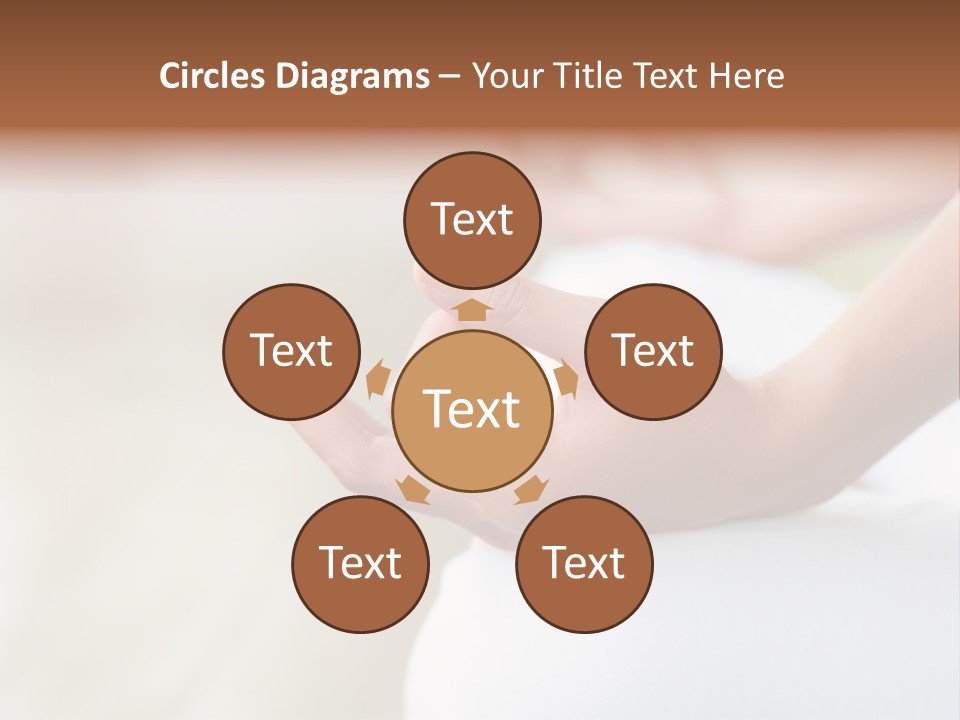 Peaceful Woman Female PowerPoint Template