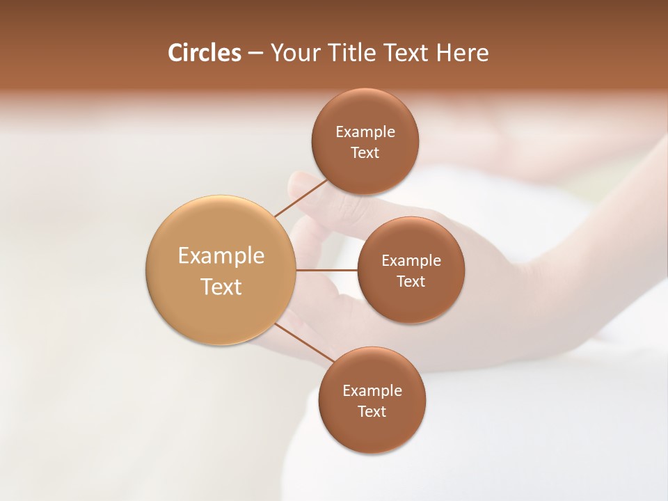 Peaceful Woman Female PowerPoint Template