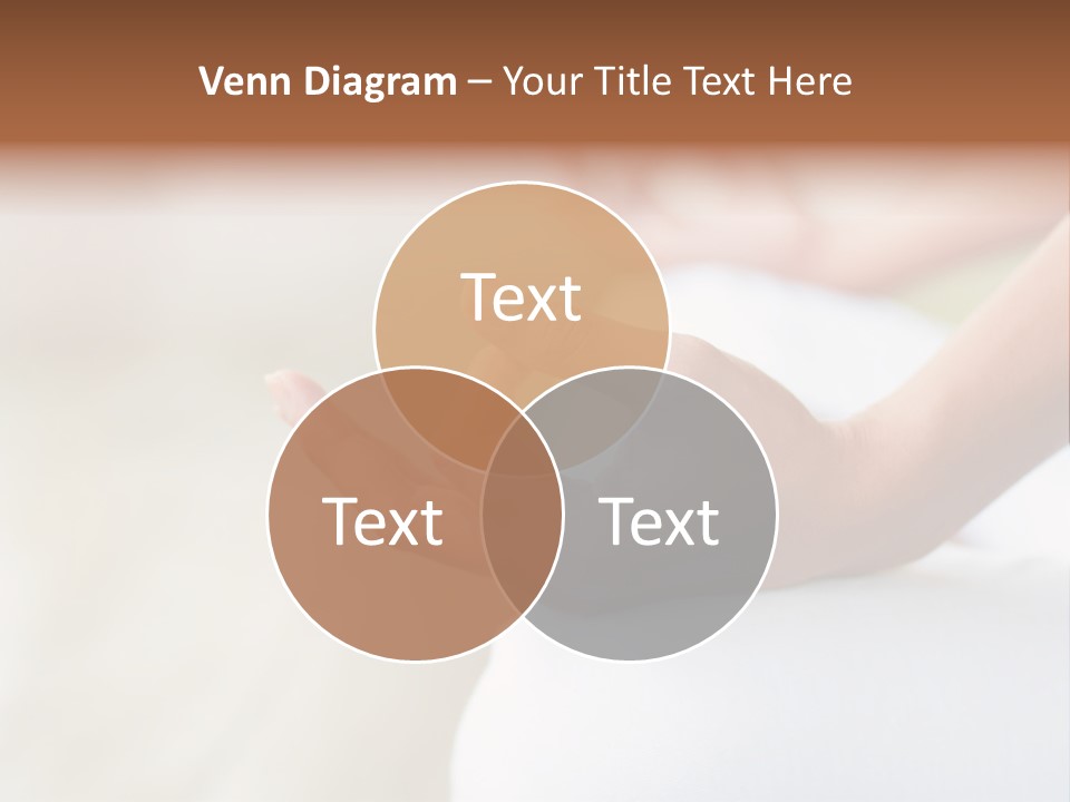 Peaceful Woman Female PowerPoint Template