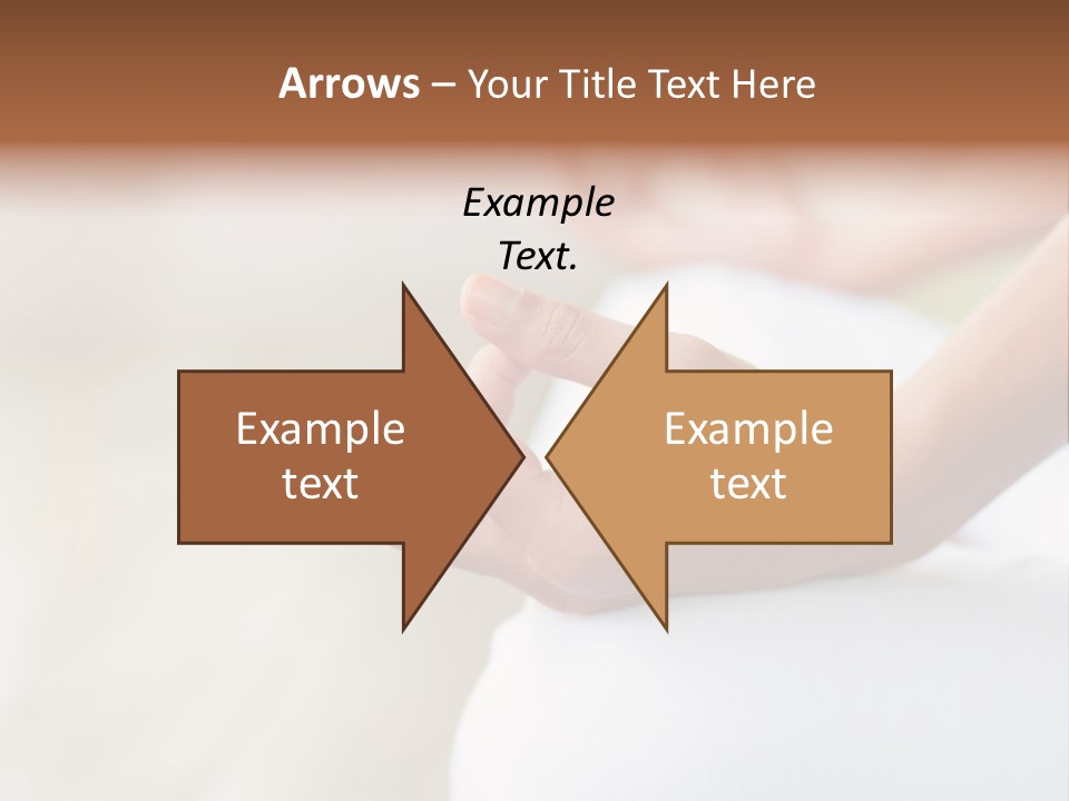 Peaceful Woman Female PowerPoint Template