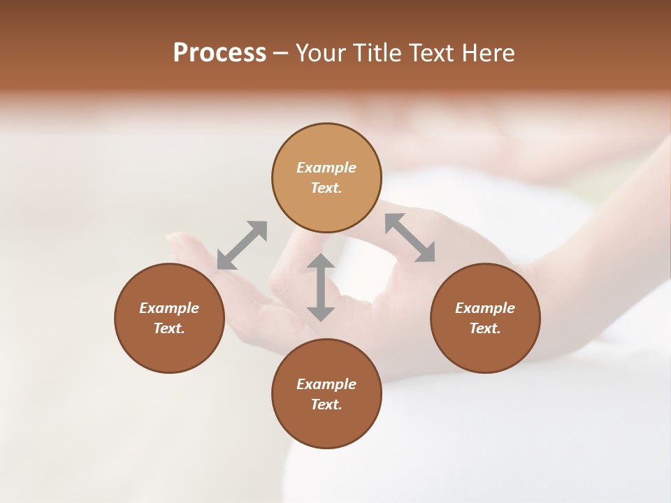 Peaceful Woman Female PowerPoint Template