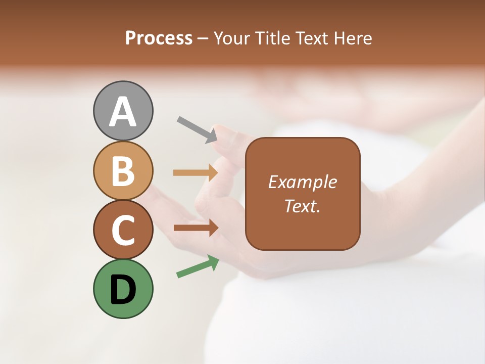Peaceful Woman Female PowerPoint Template