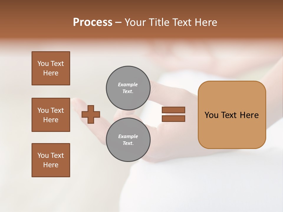 Peaceful Woman Female PowerPoint Template