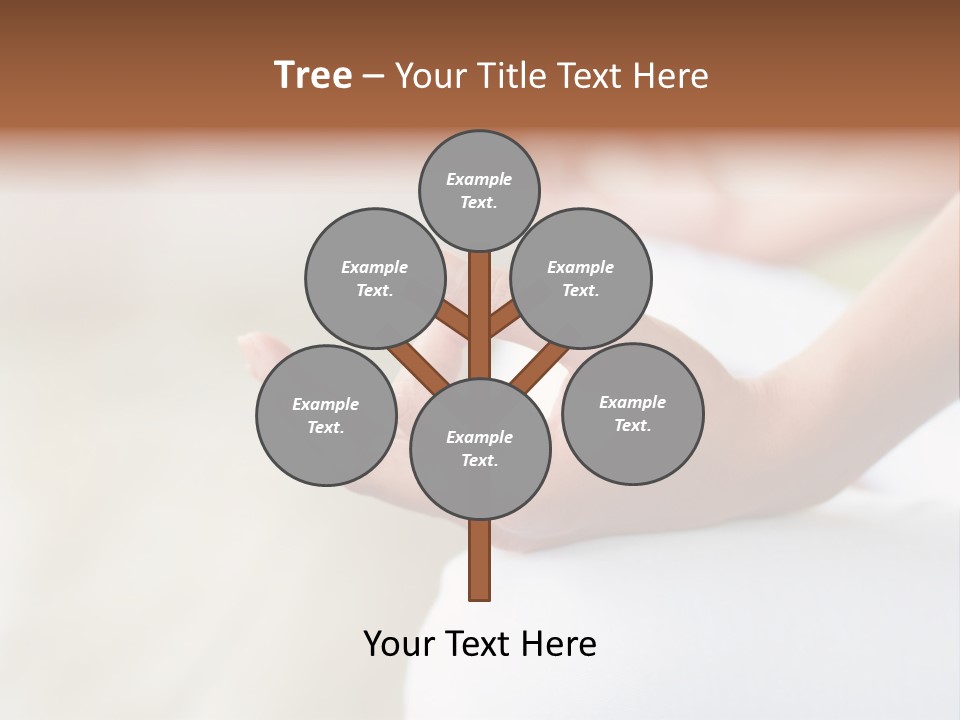 Peaceful Woman Female PowerPoint Template