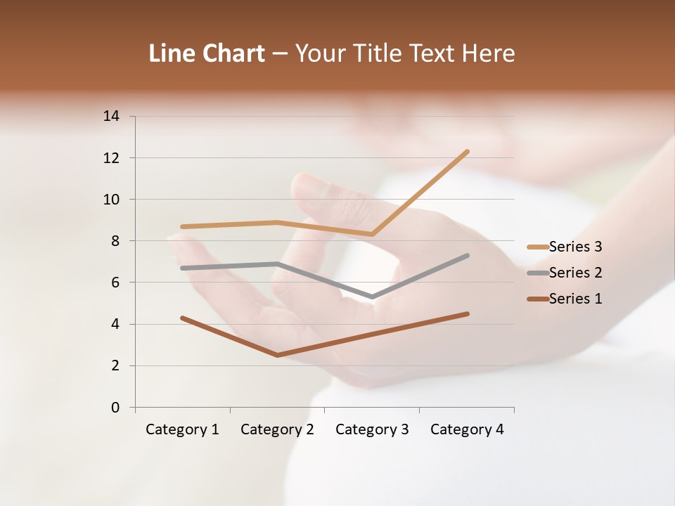 Peaceful Woman Female PowerPoint Template