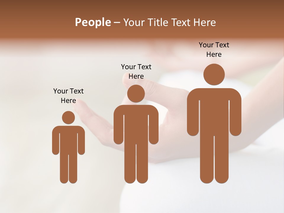 Peaceful Woman Female PowerPoint Template