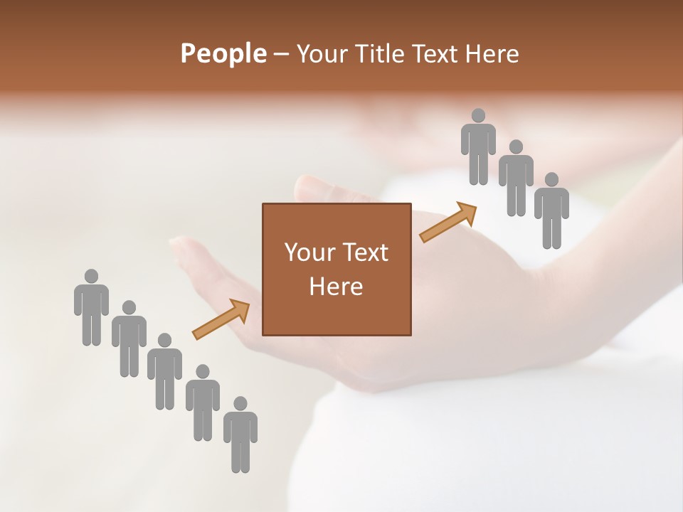 Peaceful Woman Female PowerPoint Template