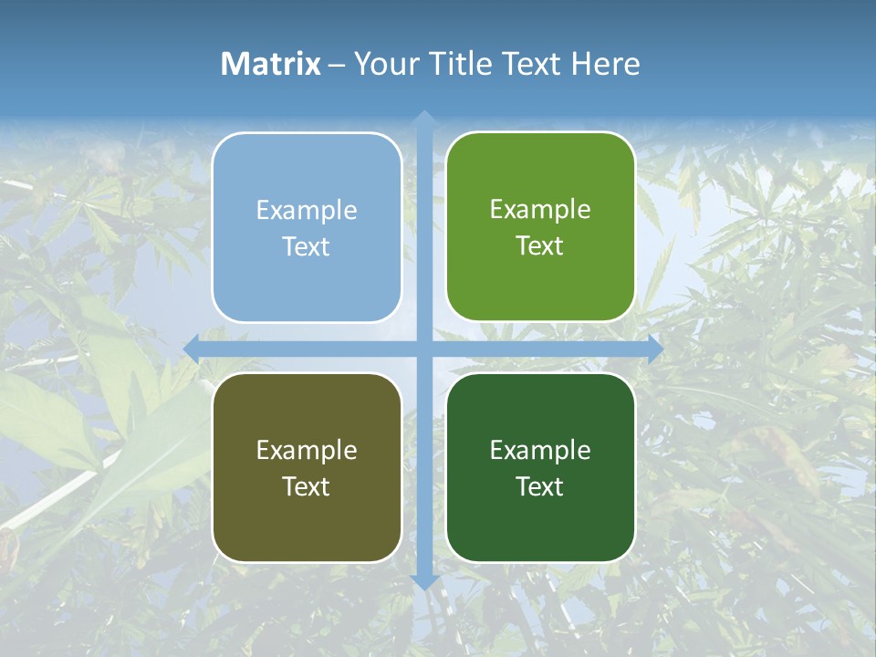 Smoker Culture Marijuana PowerPoint Template