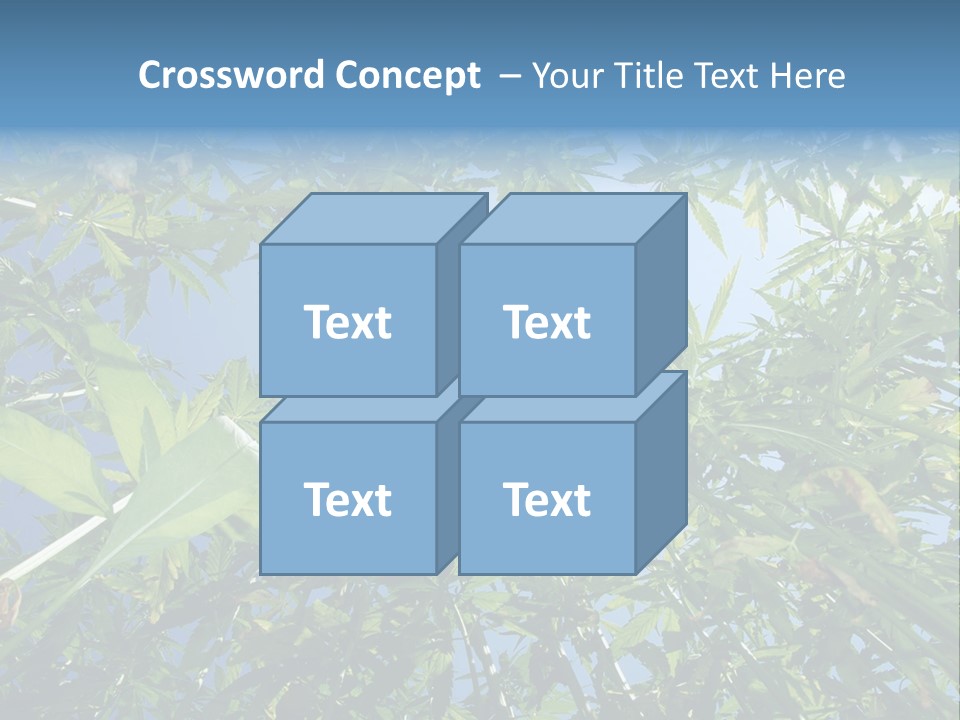 Smoker Culture Marijuana PowerPoint Template
