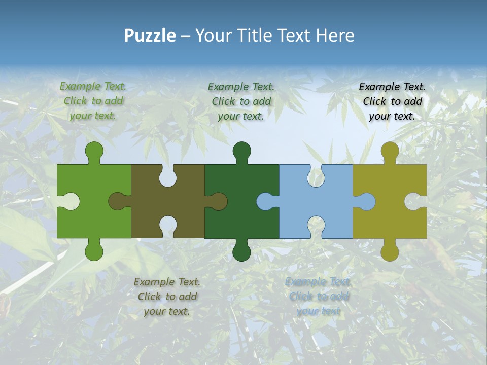 Smoker Culture Marijuana PowerPoint Template