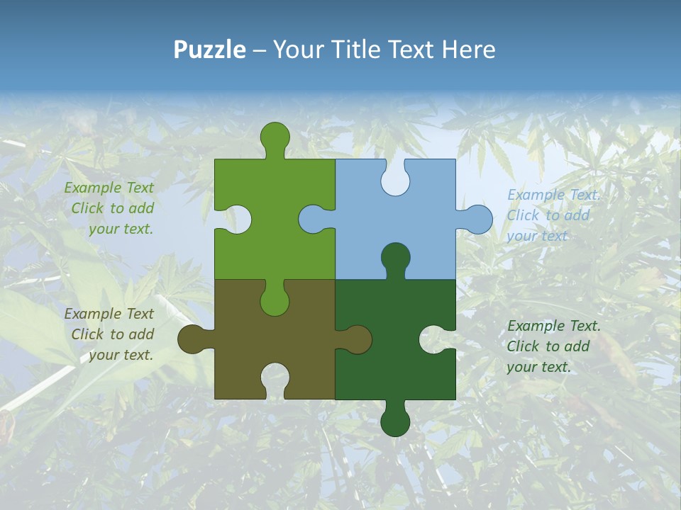 Smoker Culture Marijuana PowerPoint Template