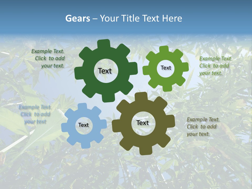 Smoker Culture Marijuana PowerPoint Template