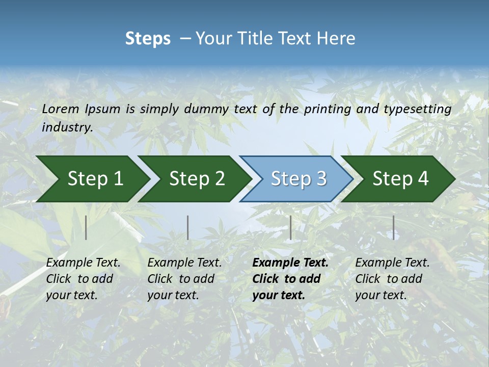Smoker Culture Marijuana PowerPoint Template