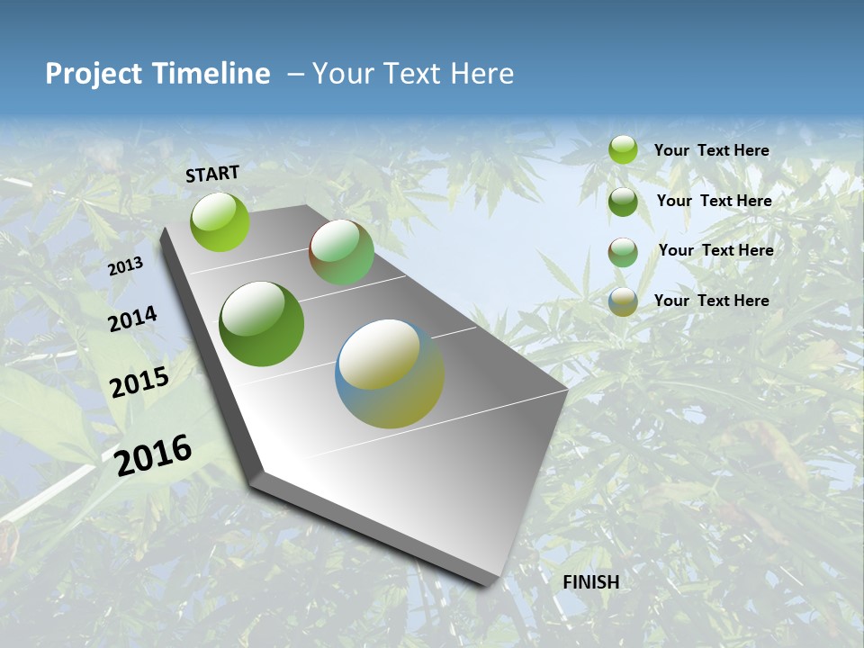 Smoker Culture Marijuana PowerPoint Template