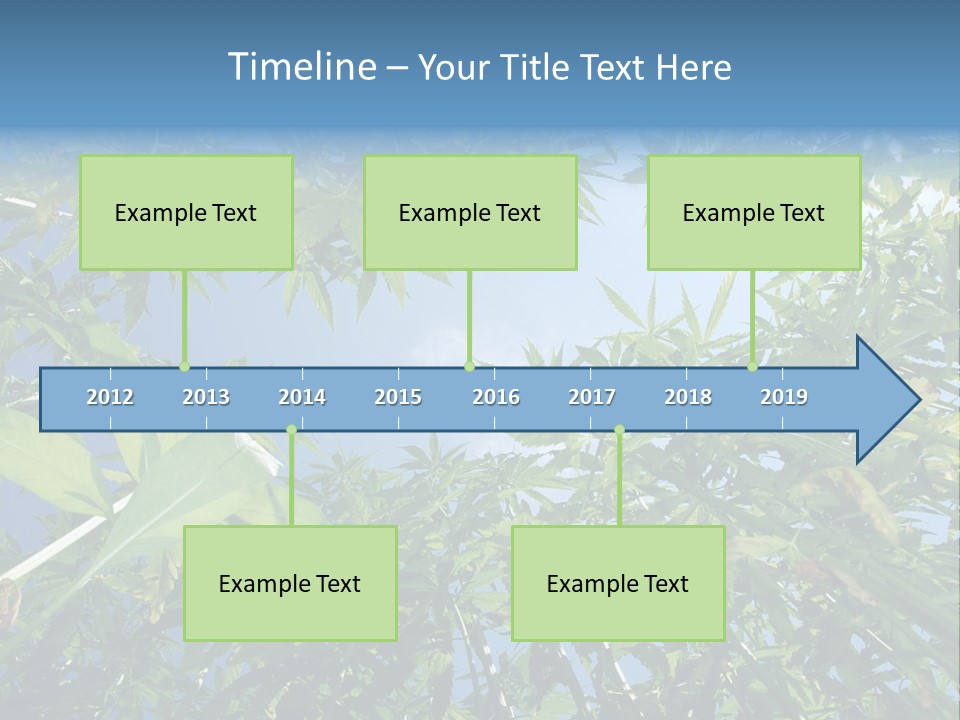 Smoker Culture Marijuana PowerPoint Template