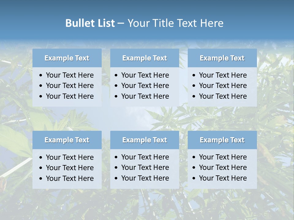 Smoker Culture Marijuana PowerPoint Template