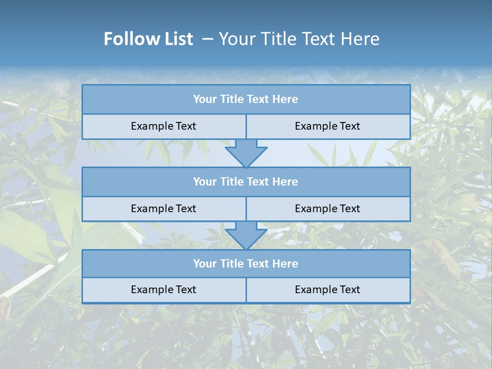 Smoker Culture Marijuana PowerPoint Template