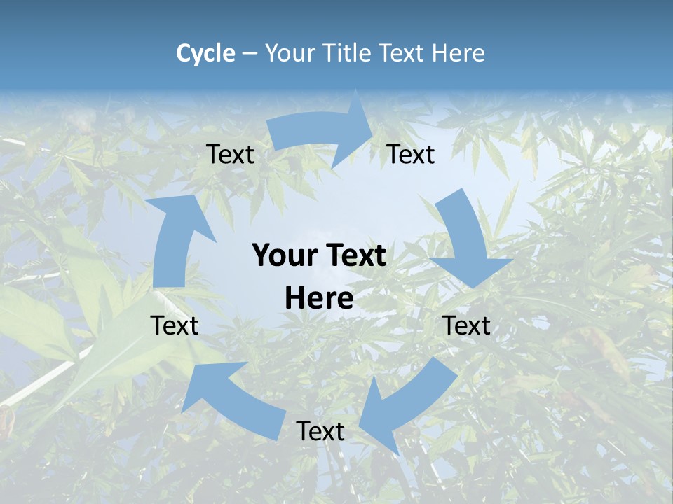 Smoker Culture Marijuana PowerPoint Template