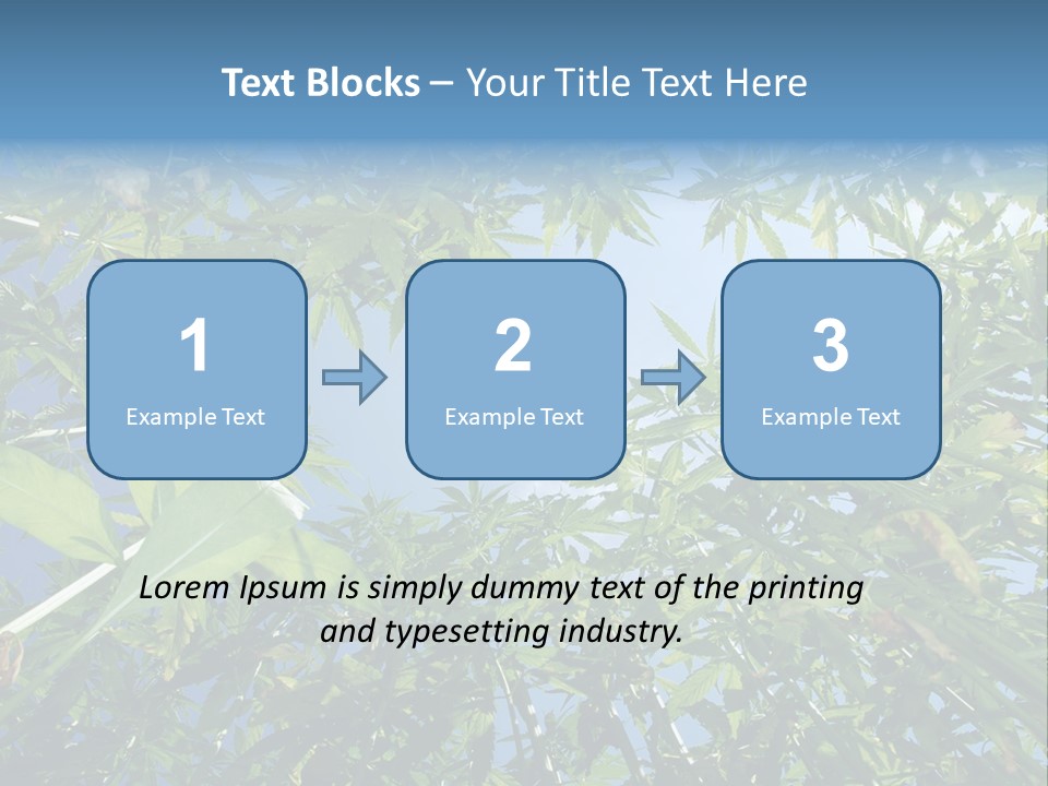 Smoker Culture Marijuana PowerPoint Template