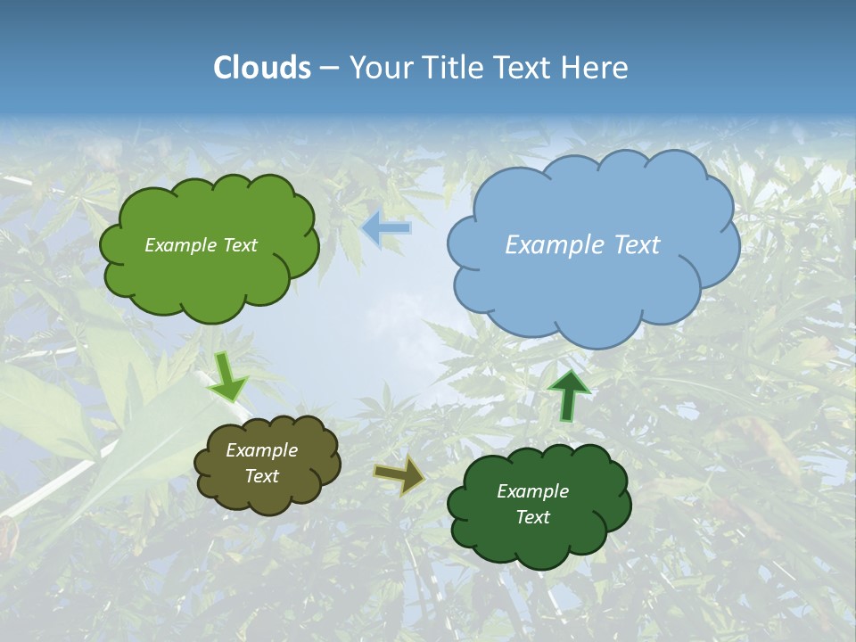 Smoker Culture Marijuana PowerPoint Template