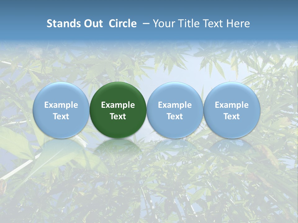 Smoker Culture Marijuana PowerPoint Template