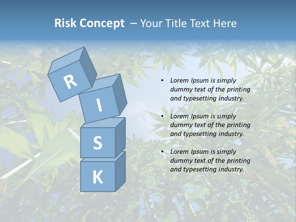 Smoker Culture Marijuana PowerPoint Template