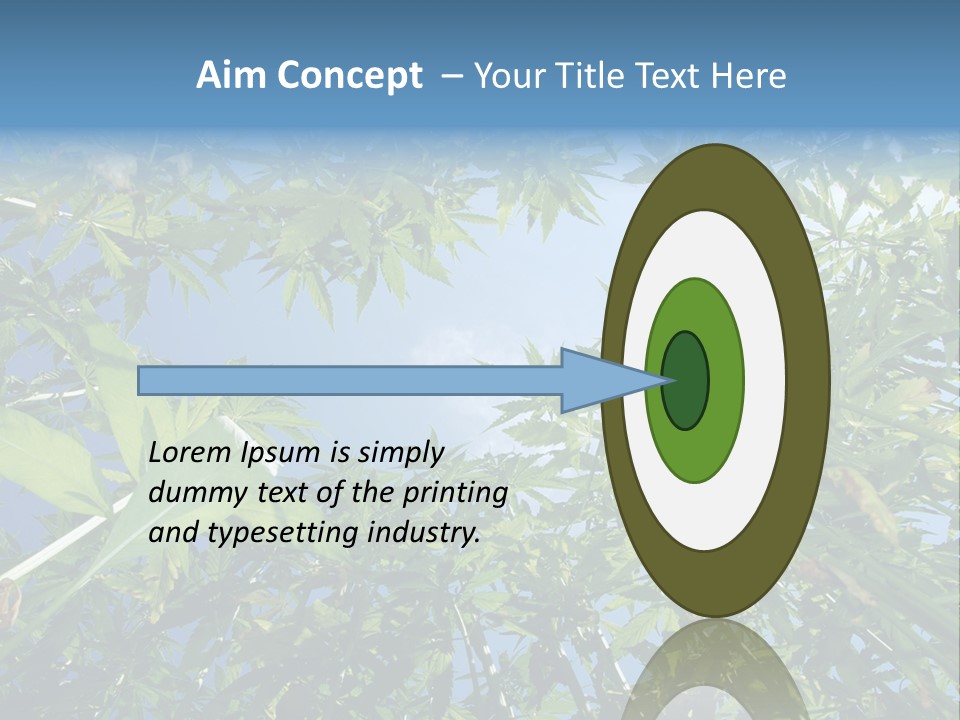 Smoker Culture Marijuana PowerPoint Template