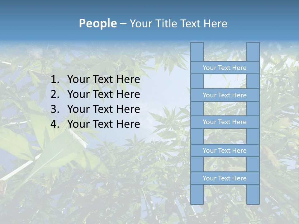 Smoker Culture Marijuana PowerPoint Template