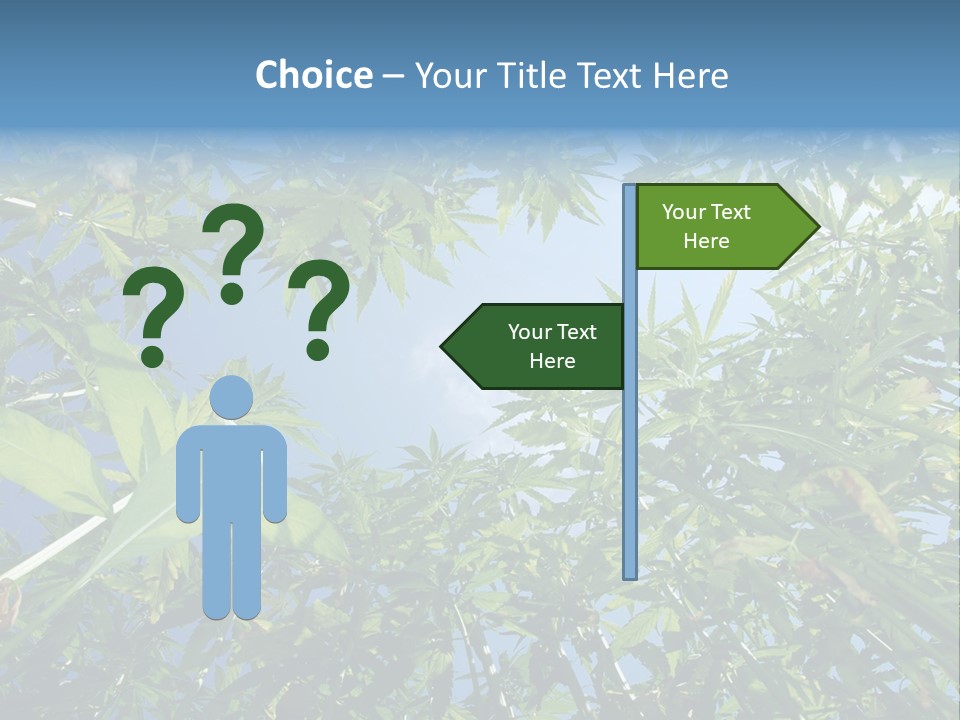 Smoker Culture Marijuana PowerPoint Template