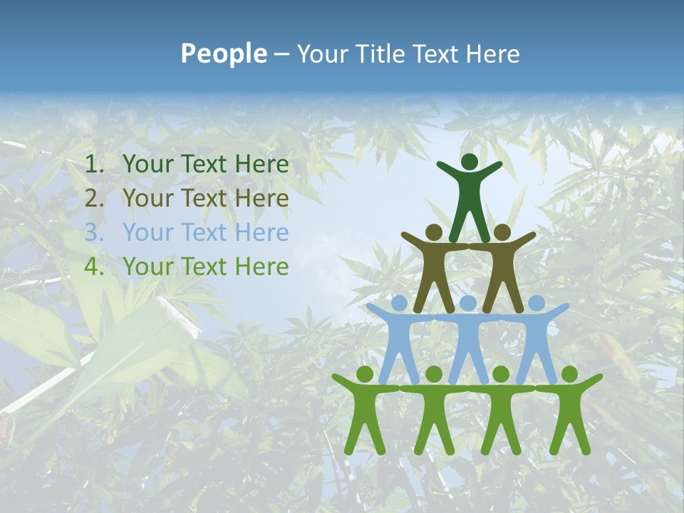 Smoker Culture Marijuana PowerPoint Template