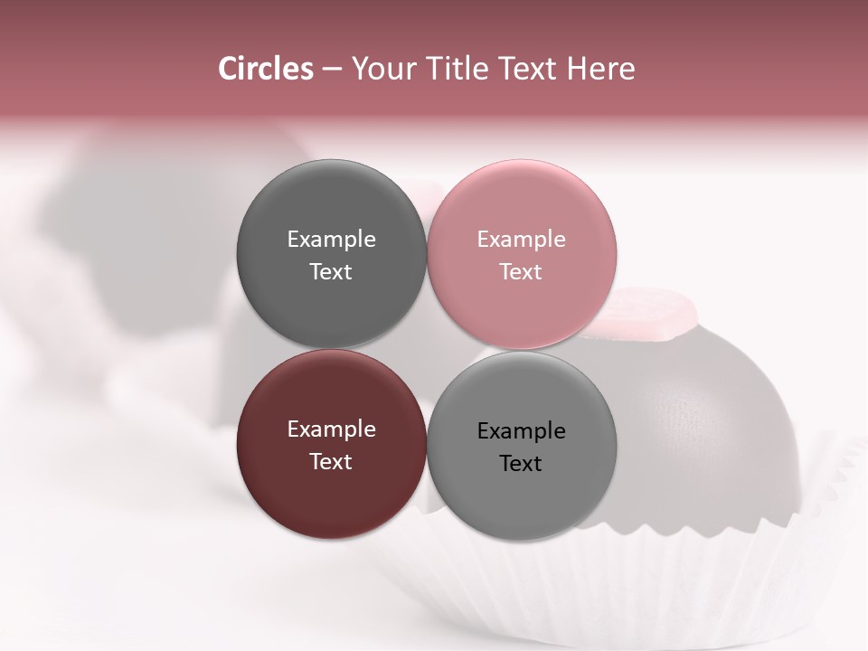 Sweet Flame Dessert PowerPoint Template