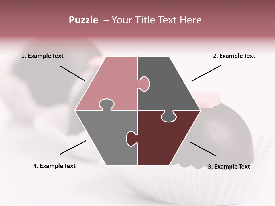 Sweet Flame Dessert PowerPoint Template