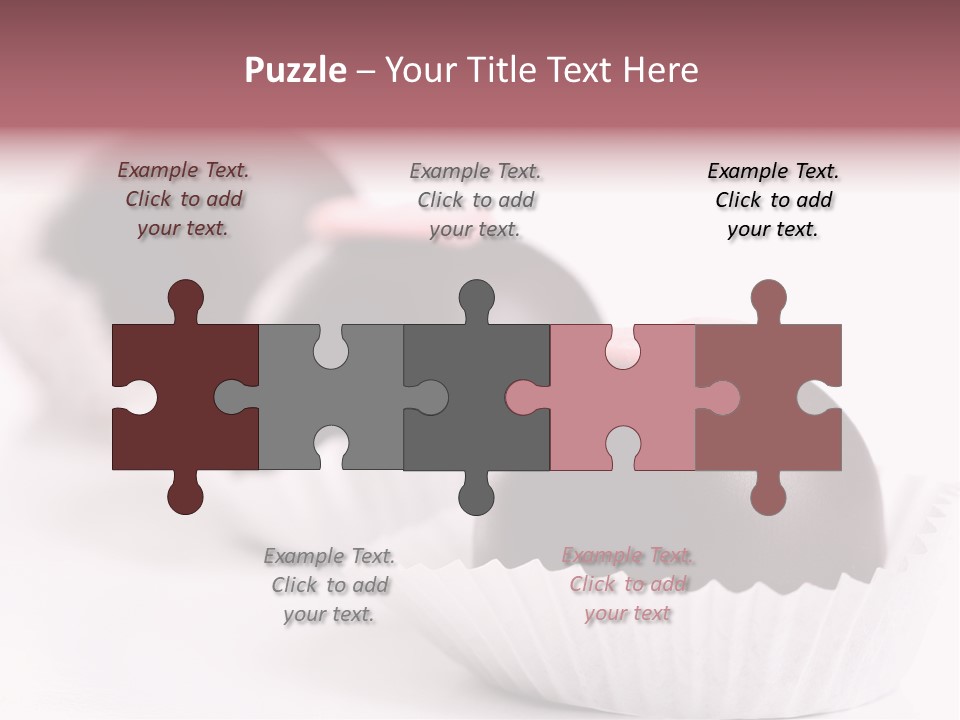 Sweet Flame Dessert PowerPoint Template