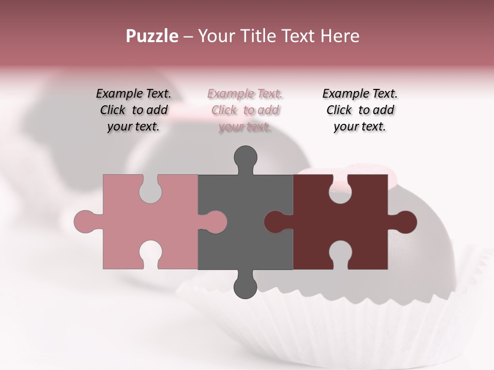 Sweet Flame Dessert PowerPoint Template