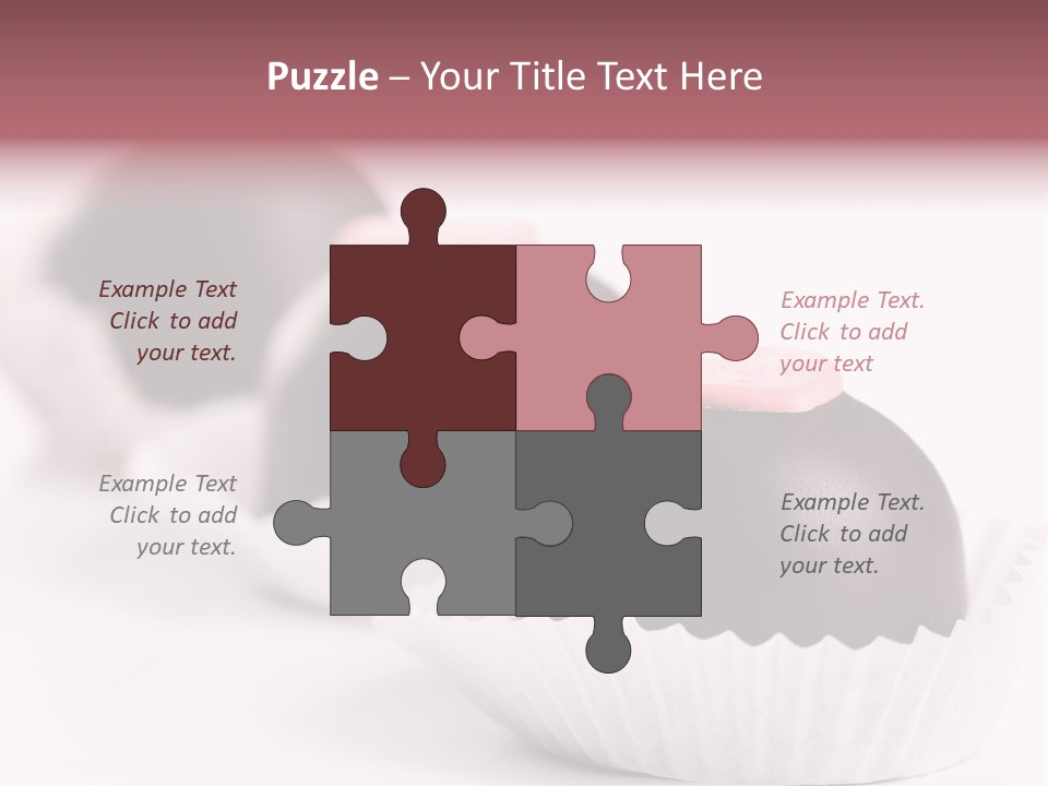 Sweet Flame Dessert PowerPoint Template