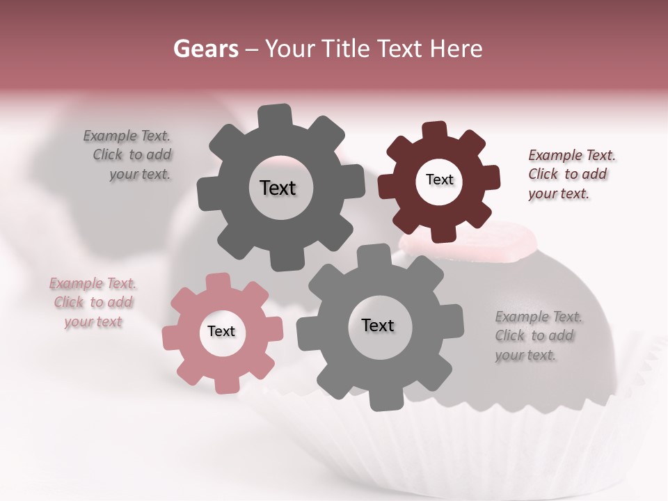 Sweet Flame Dessert PowerPoint Template