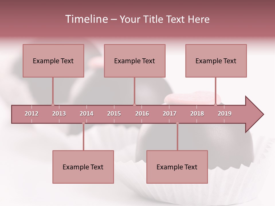 Sweet Flame Dessert PowerPoint Template